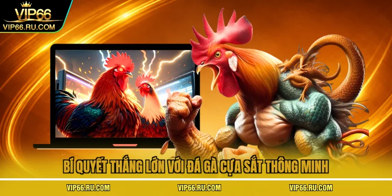 Bí quyết thắng lớn với đá gà cựa sắt thông minh
