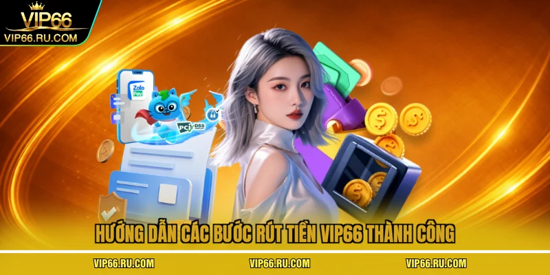 Hướng dẫn các bước rút tiền VIP66 thành công