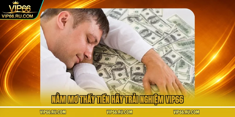 Nằm mơ thấy tiền hãy trải nghiệm VIP66 